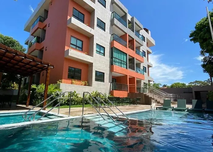 Flat A 100 Mts Das Piscinas Naturais